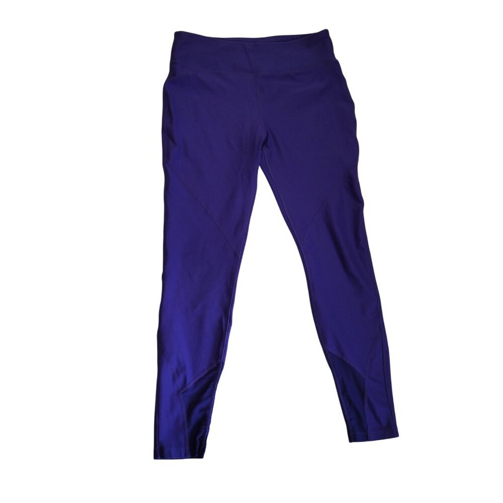 Mondetta Womens Purple Leggings Size L 14/16 Recycled Polyester & Spandex